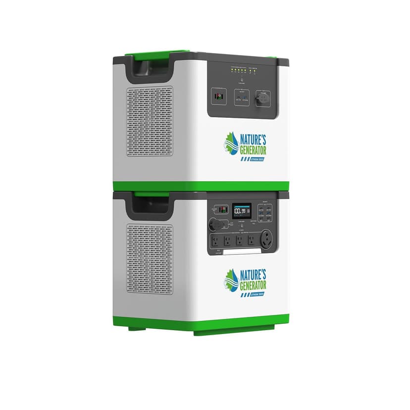 Nature's Generator 3600W Running/7200W Peak with Pod