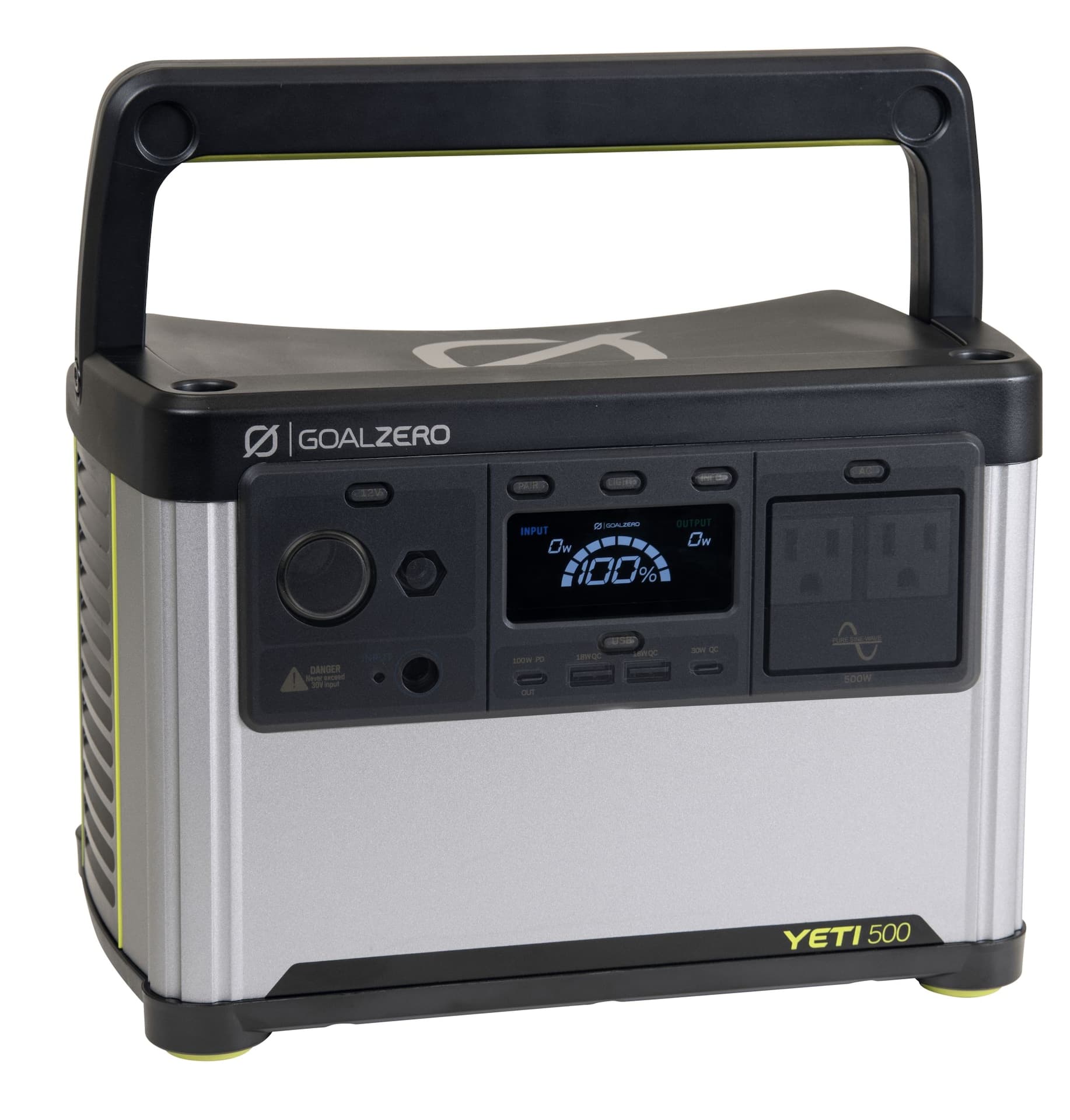 Goal Zero Yeti Outdoor Portable Power Station, 500W