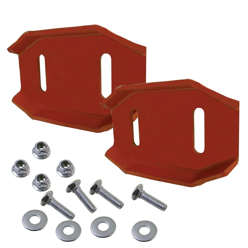 Certified Snowblower Replacement Steel Skid Plates, Fits Ariens, 24-in