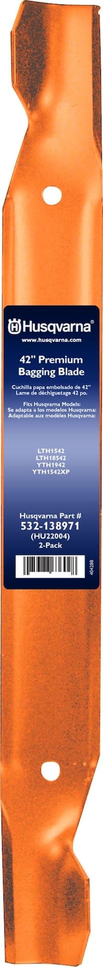 Husqvarna Lawn Tractor Replacement Blade Kit, 42-in for CT#: 060-1816