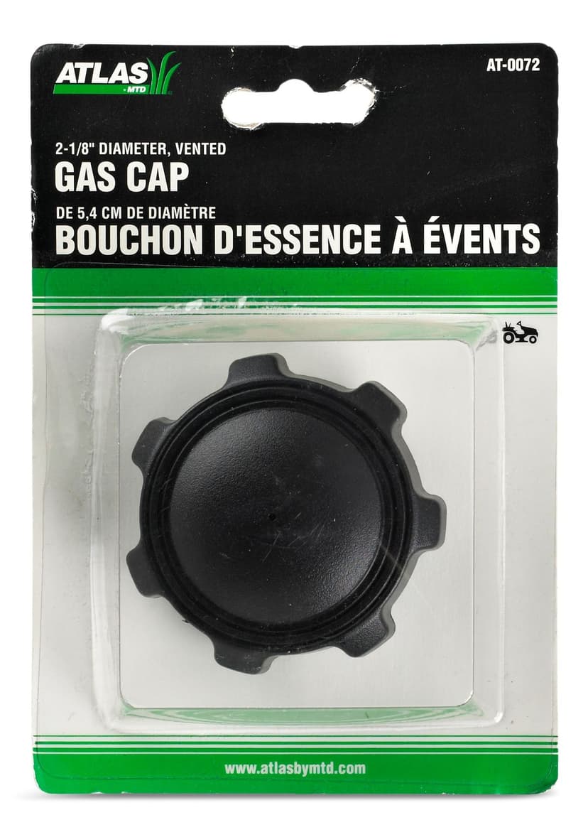 Atlas Briggs and Stratton Lawn Tractor Replacement Gas Cap, Vented 2-1/8-in