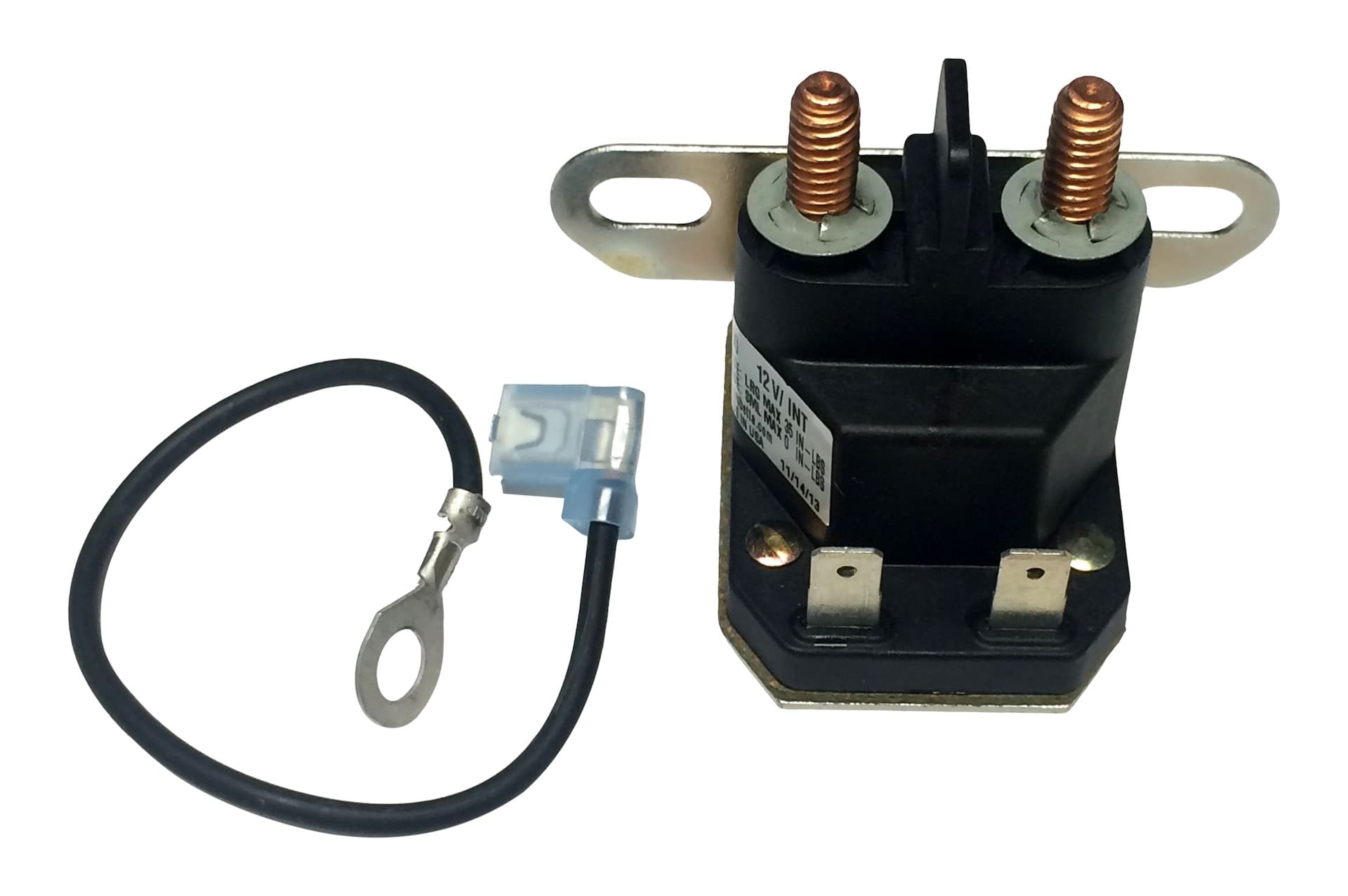 Atlas Universal Lawn Tractor Solenoid: 4 Pin with Ground