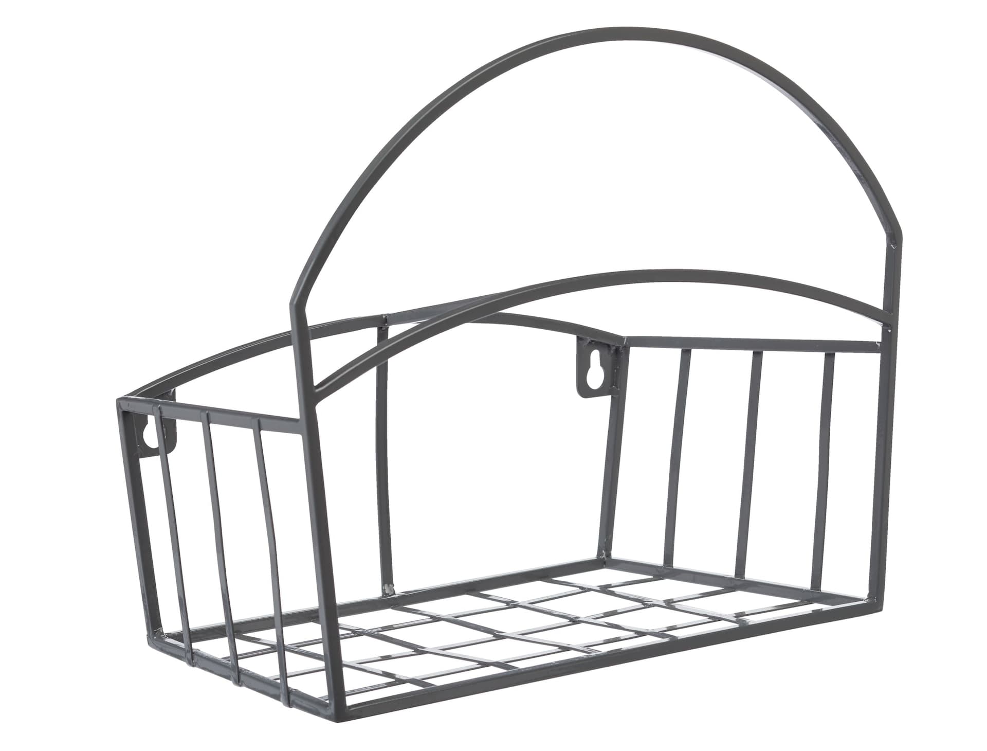 Garden Club Metal Garden Hose Hanger/Holder/Butler with Storage Shelf, 125-ft