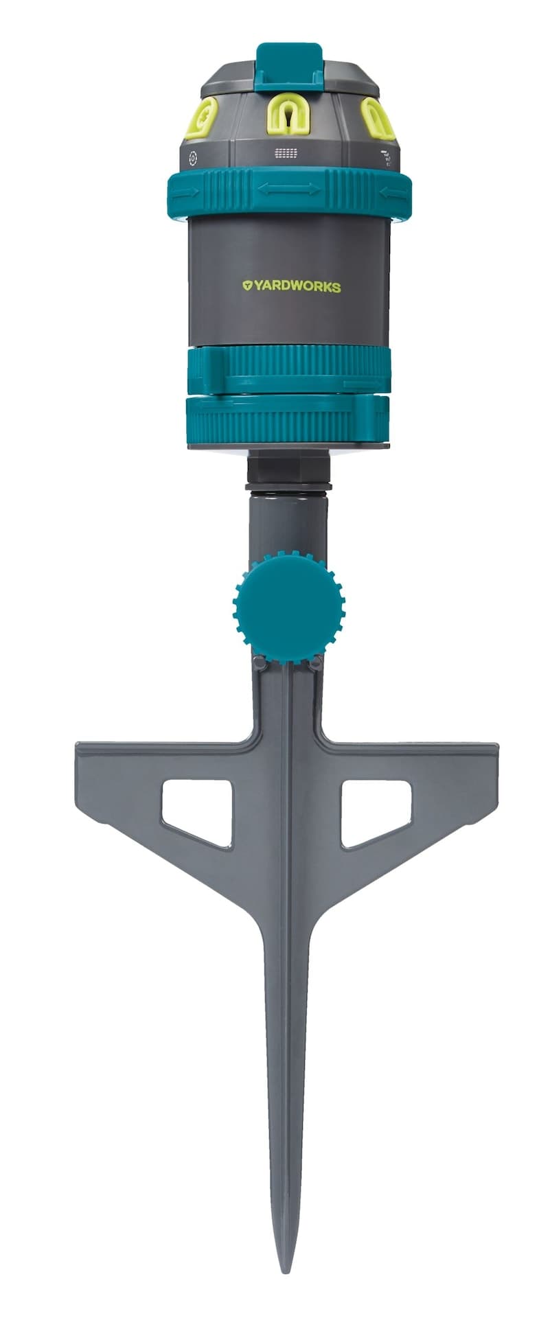 Yardworks Rotary 360° 6 Pattern Turbo Sprinkler on Metal Spike