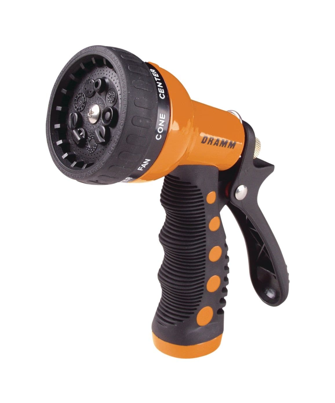 Dramm Touch 'N Flow Outdoor 9-Pattern Water Hose Revolver Nozzle, Assorted