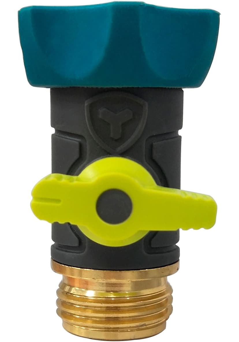 Yardworks Zinc Water Shut-Off Valve/Hose Coupling, Assorted