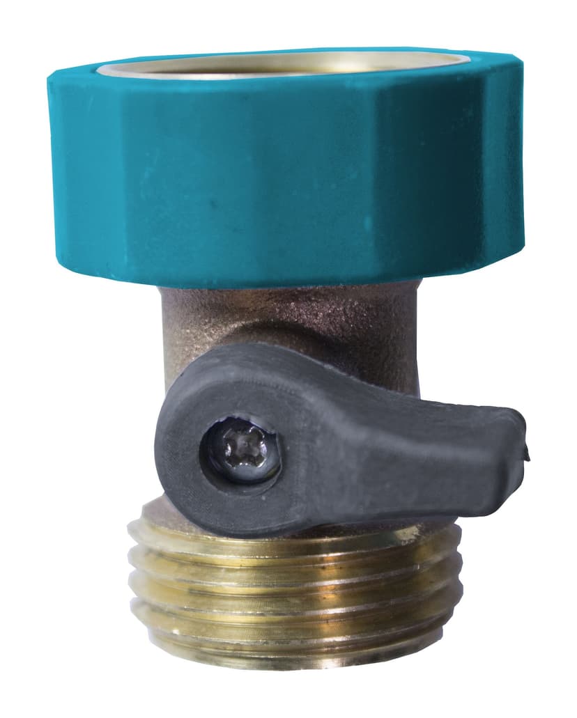 Yardworks Brass Water Shut-Off Valve