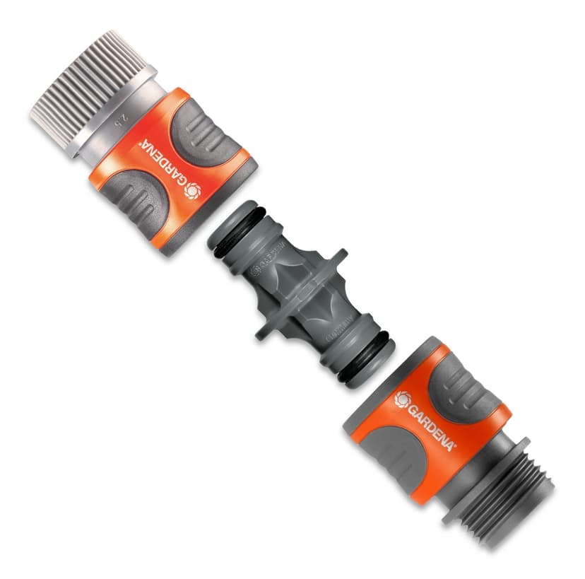 Gardena Classic Garden Hose Connector/Joiner Set For Male & Female End