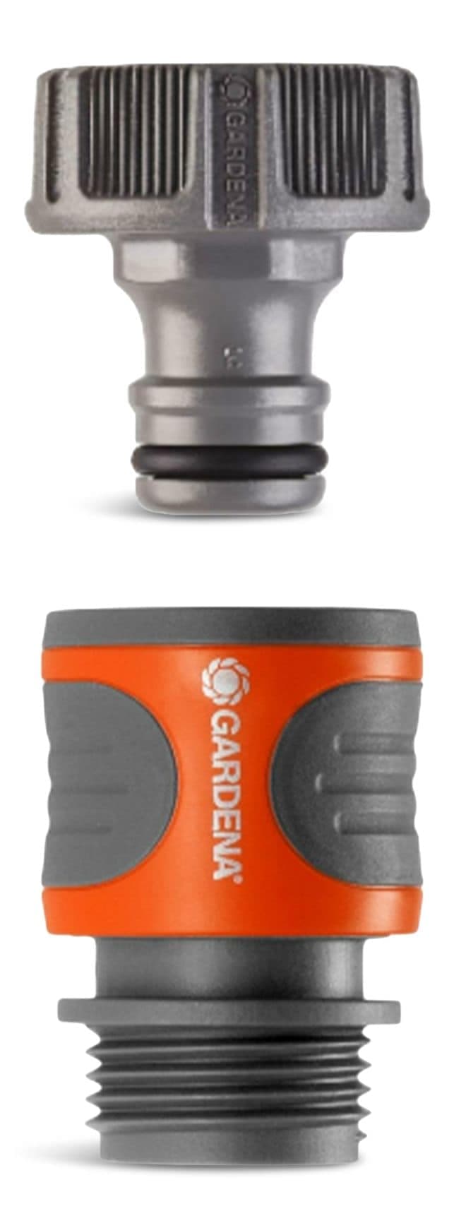 Gardena Classic Tap End Female-to-Hose Connector Kit, 2-pc