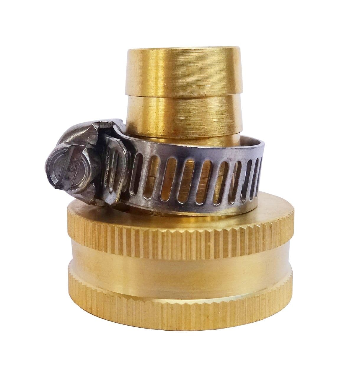 Yardworks Brass 1/2-in Female End Garden Hose Repair Coupling