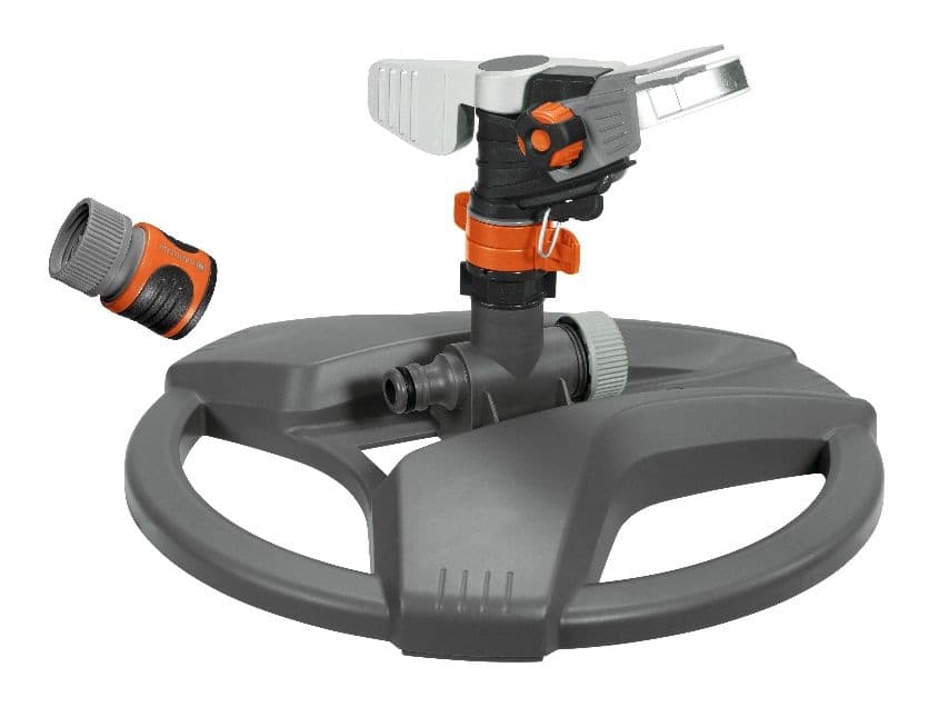 Gardena Deluxe Impulse Sprinkler w/ Weighted Base, 5200 sq.ft