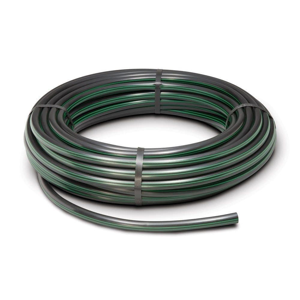 Rain Bird Polyethylene Drip Irrigation Distribution Tubing, 1/2-in x 100-ft (1.27 cm x 30.4 m), Black