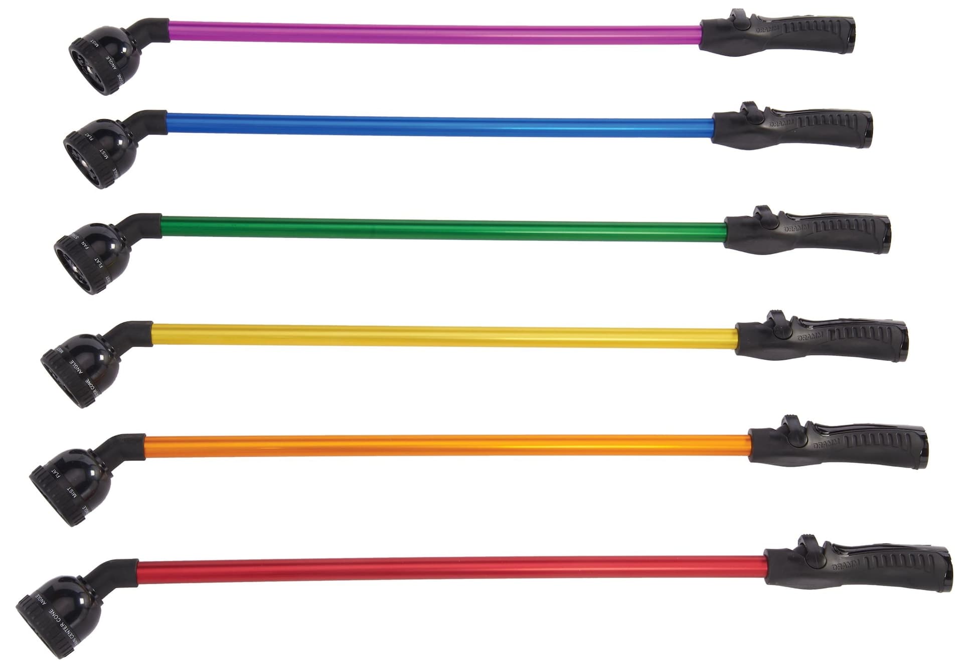 Dramm RainSelect 9-Pattern Garden Watering Wand/Hose Nozzle, Assorted, 30-in