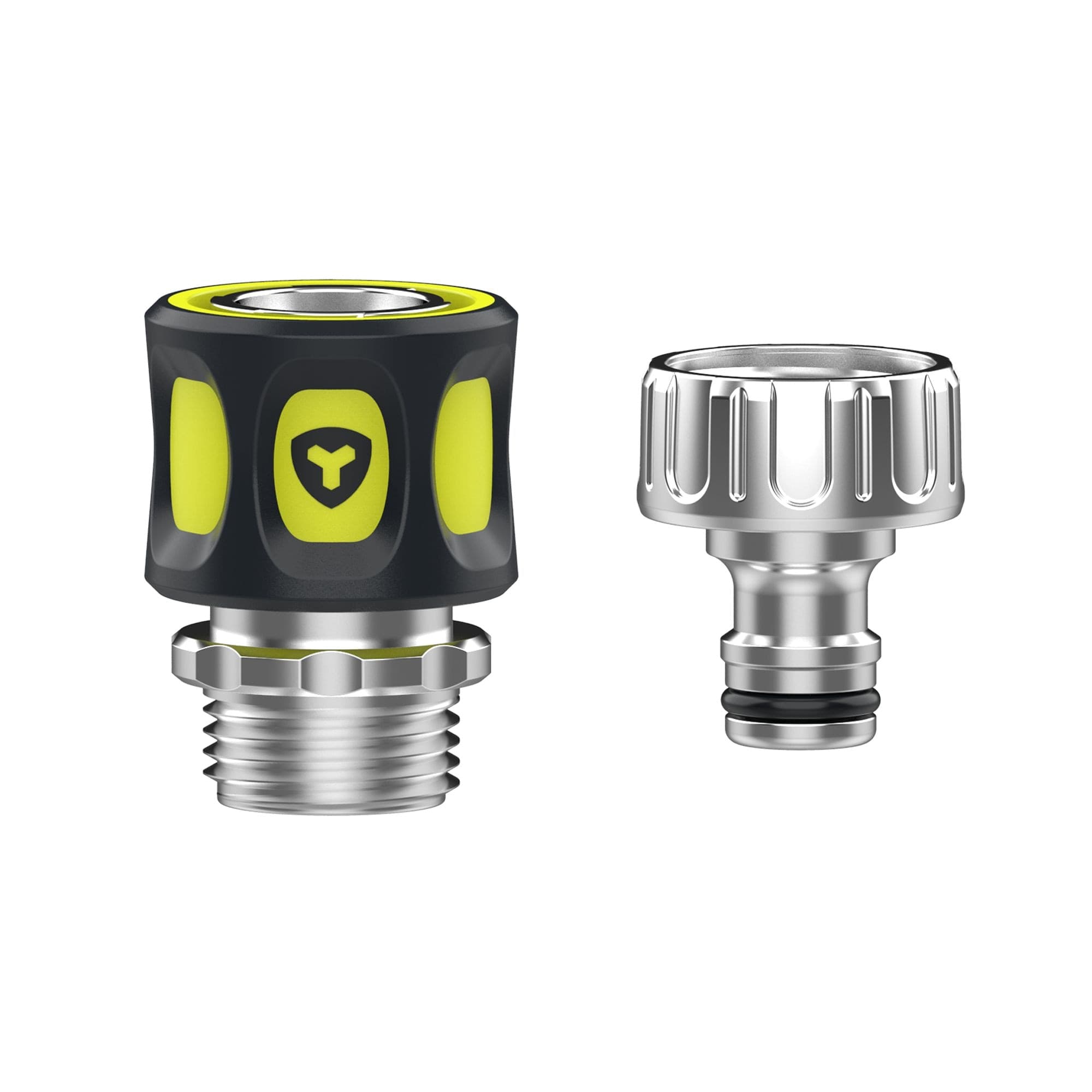 Yardworks Metal Quick Connect Tap Set, 2-pc