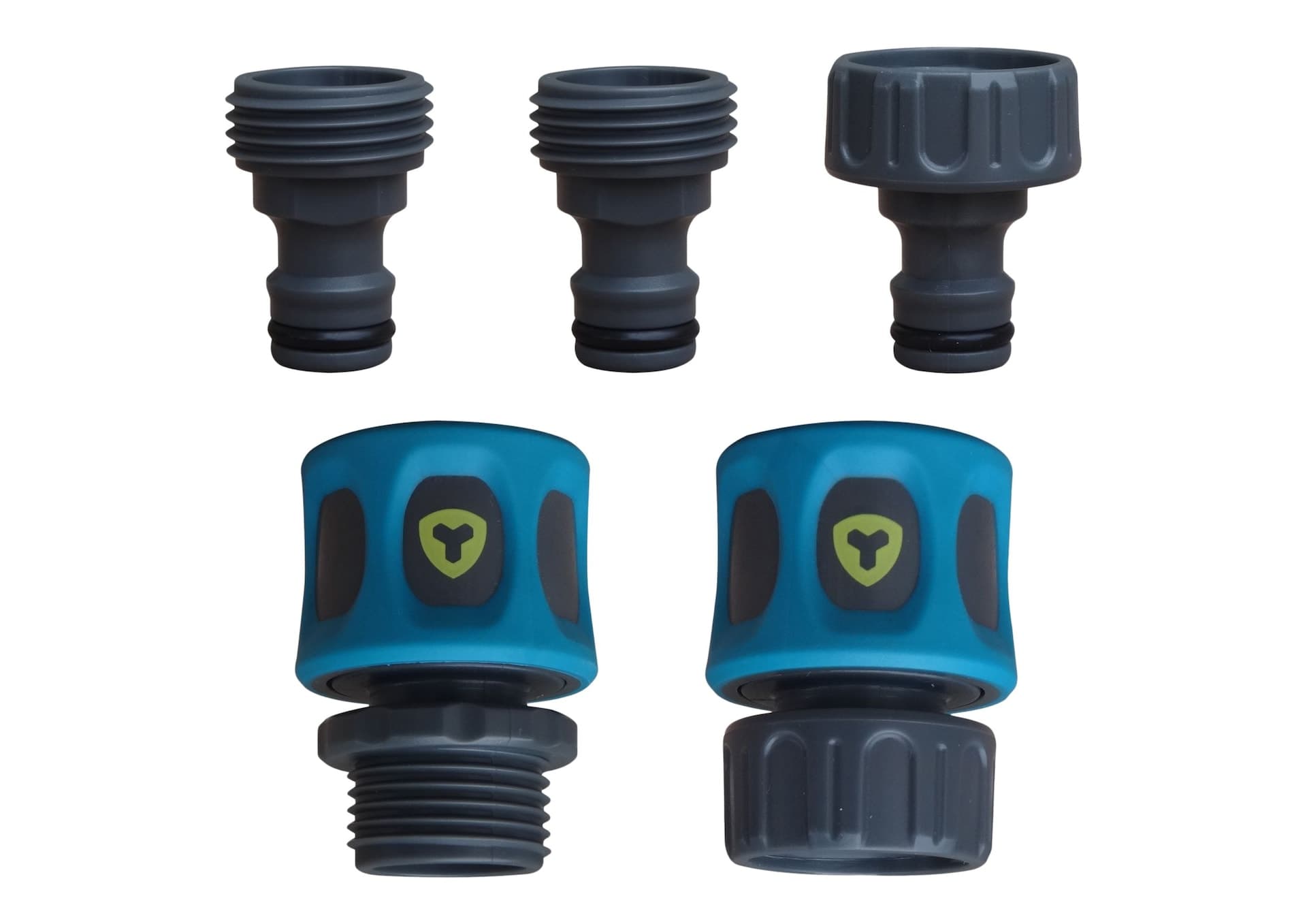 Yardworks Plastic Quick Connect Starter Set, 5-pc