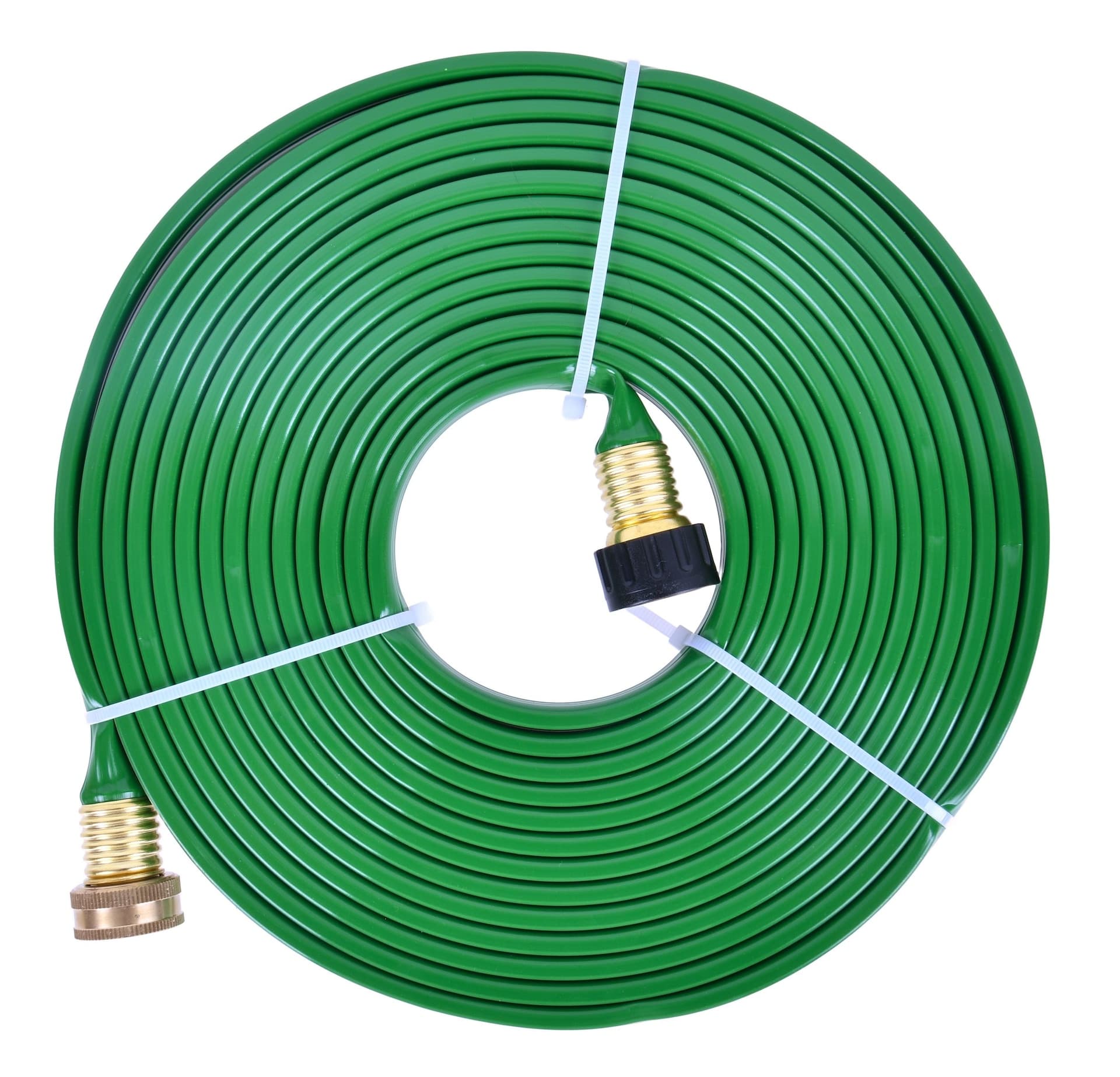 Garden Club Sprinkler Hose with Durable Brass Couplings, 25-ft