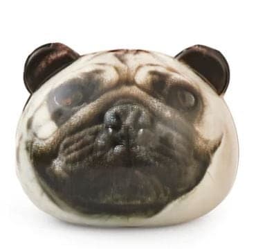 Dog Stress Ball, Brown/Black, for Birthday/Party Favour