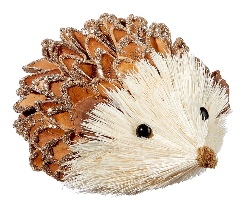 CANVAS Holiday Homecoming Trend Collection Pinecone Hedgehog Ornament, 3-pk