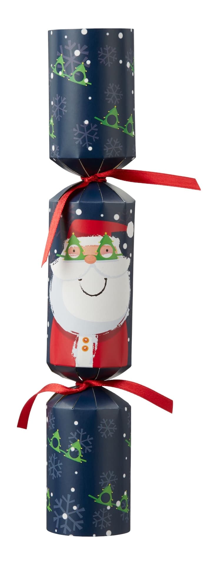 For Living Christmas Crackers, Characters with Glasses, 8-pk