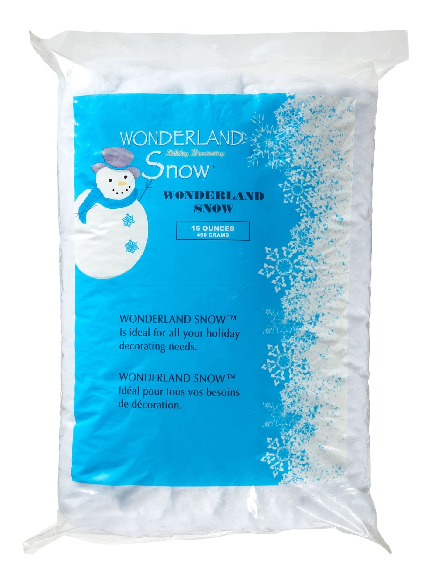 Christmas Decoration Artificial Bulk Snow, White, 16-oz
