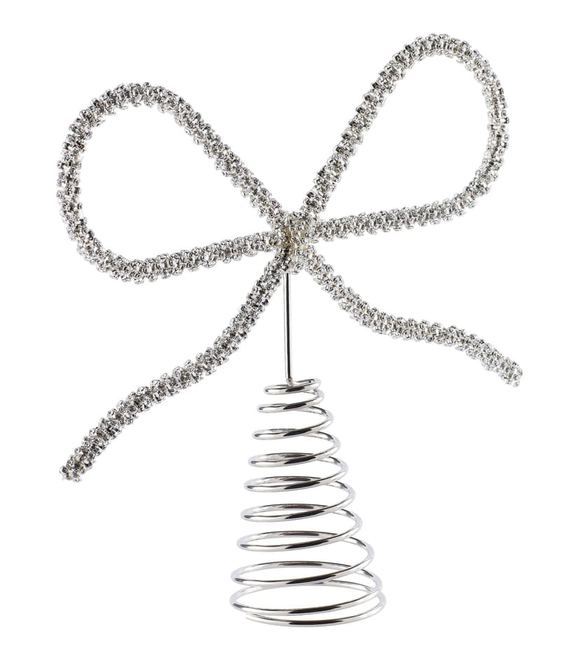 CANVAS Holiday Homecoming Collection Sparkle Bow Tree Topper, 9-in