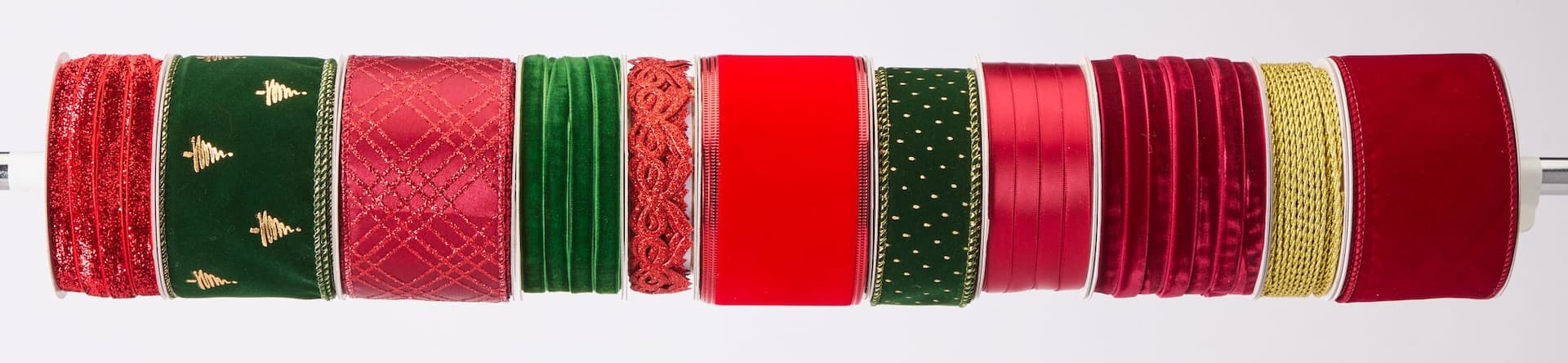 CANVAS Classic Christmas Collection Christmas Decoration Charmed Ribbon, Single Ribbon, Random Design