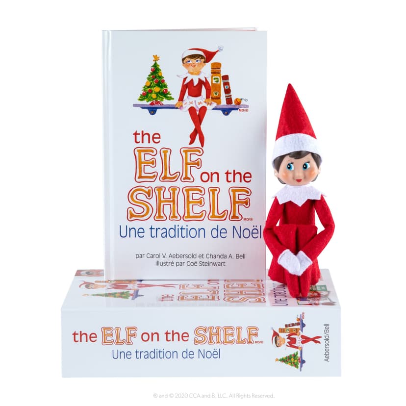 The Elf on the Shelf®: A Christmas Tradition - Blue-Eyed Girl Elf - French