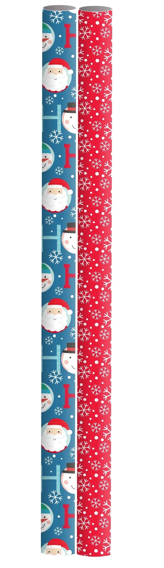 For Living Christmas Decoration Kids' Holiday Gift Wrap, 150-sq.ft., 2-pc