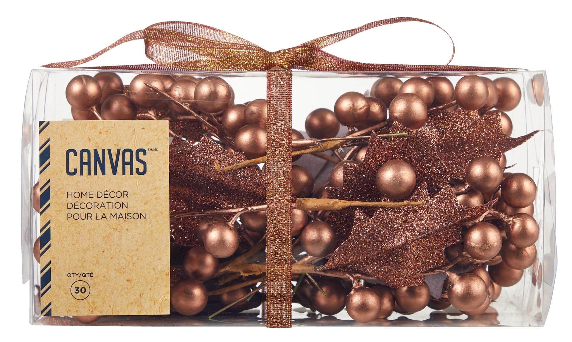 CANVAS Holiday Homecoming Trend Collection Berry Picks, 30-pk