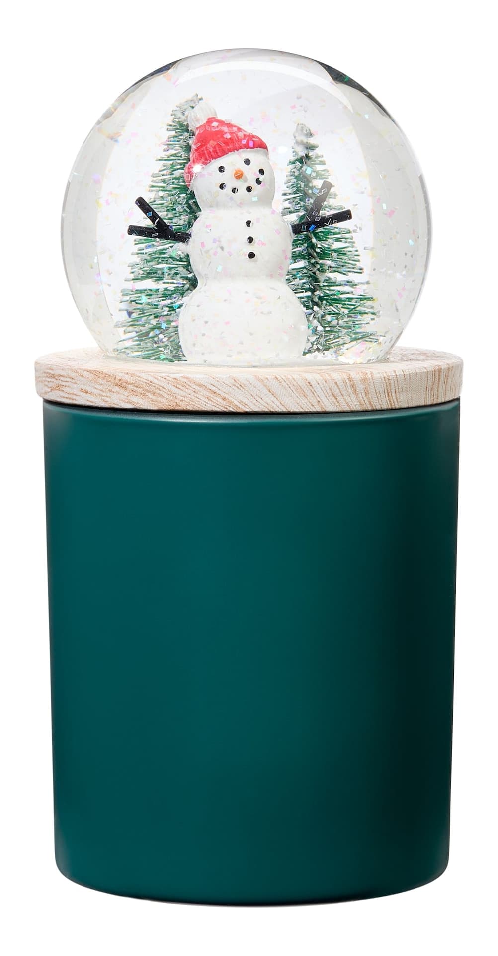 CANVAS Santa's Workshop Collection 284-g Snowman Snow Globe Scented Candle