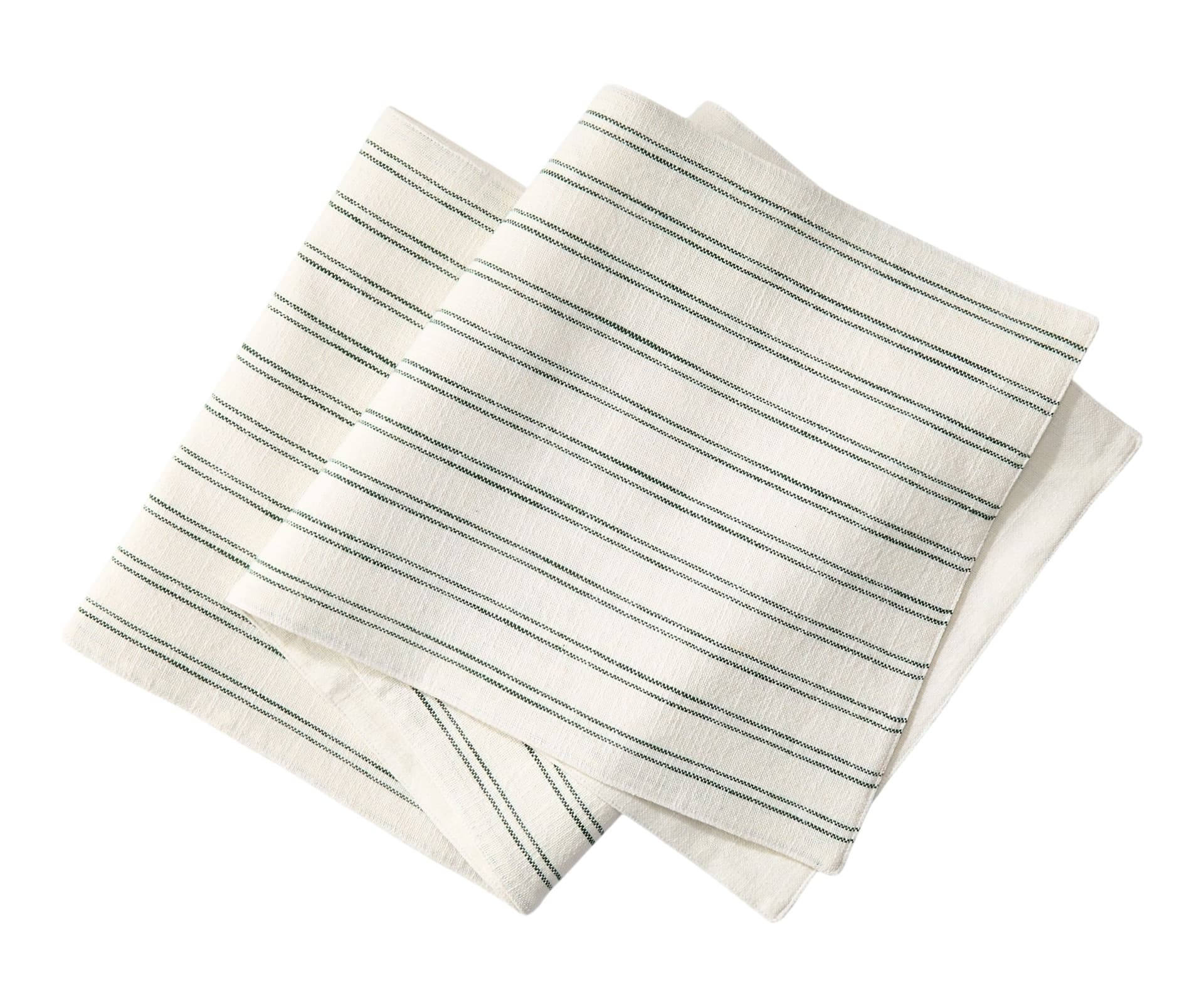 CANVAS Holiday Homecoming Collection Striped Green Table Runner, 72x13-in