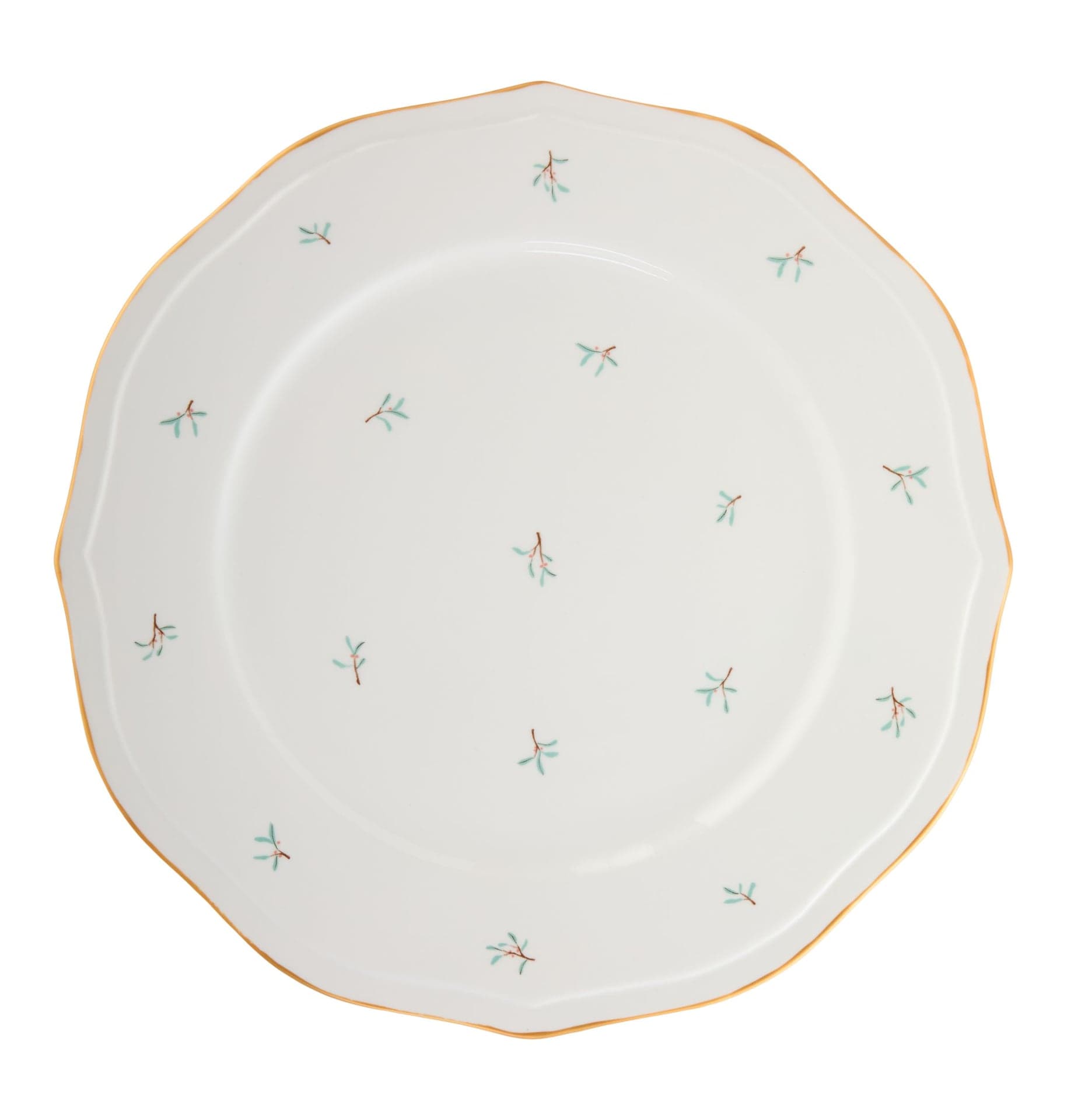 CANVAS Holiday Homecoming Collection Dinner Plates, 10.5-in, 4-pk