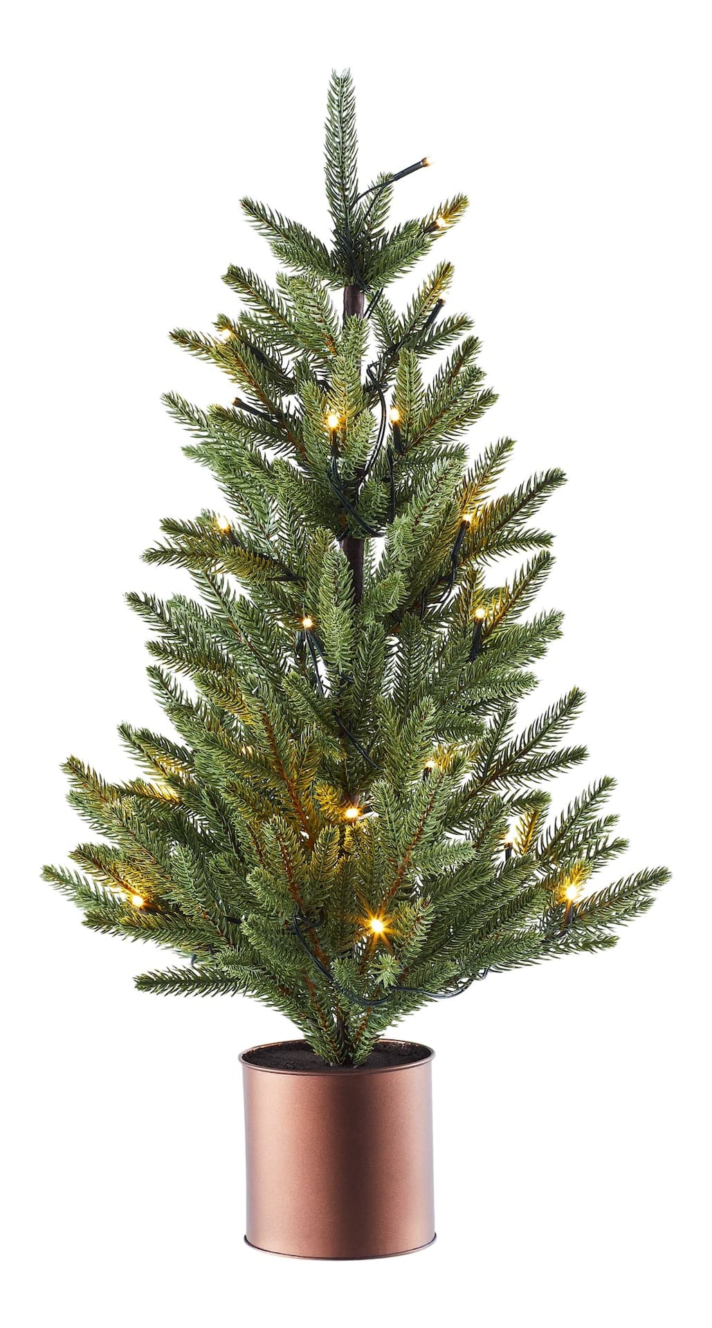 CANVAS Holiday Homecoming Collection Pre-lit Potted Fraser Tabletop Tree, 24-in