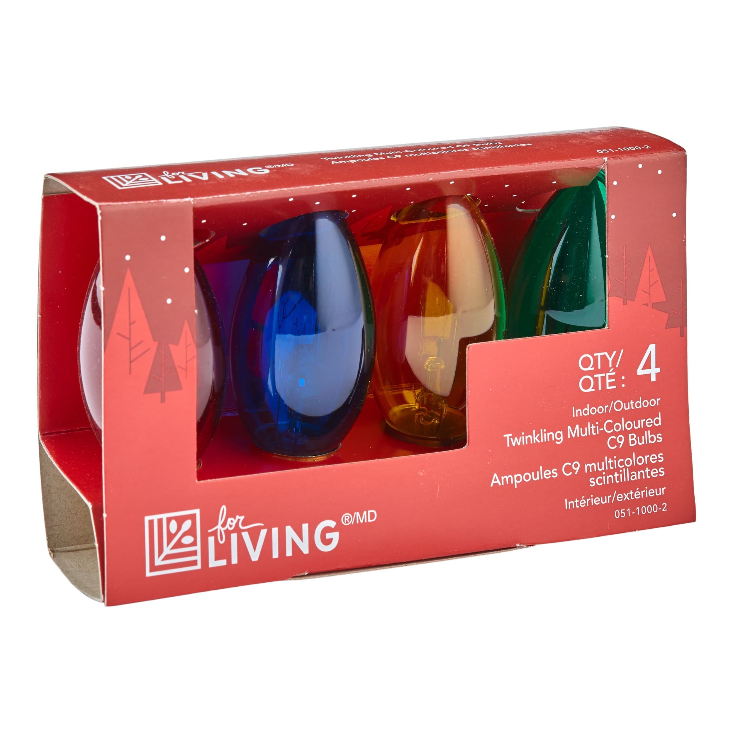 For Living C9 Christmas Replacement Bulbs Multi Color