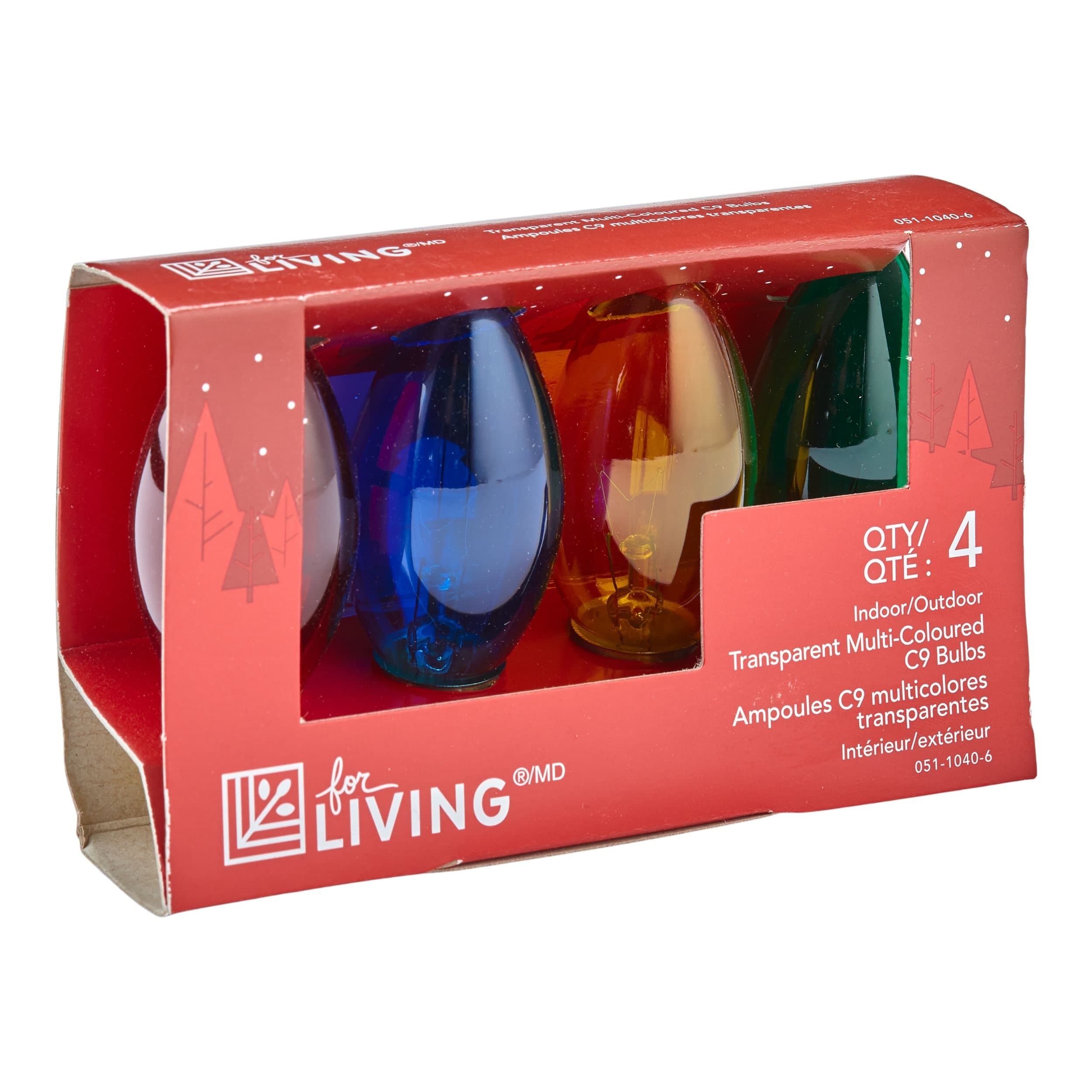 For Living C9 Christmas Replacement Bulbs Multi Color