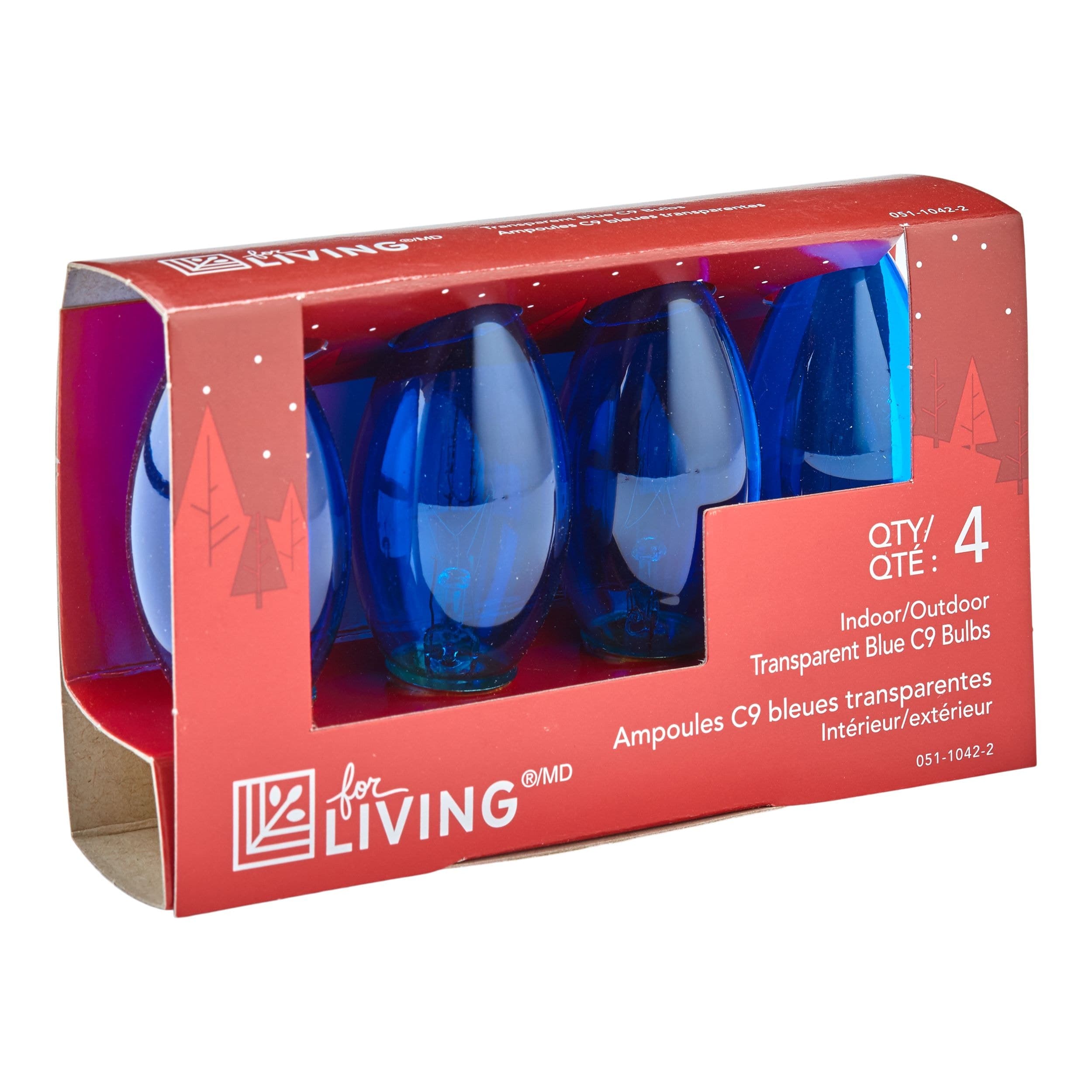 For Living C9 Christmas Replacement Bulbs, Blue