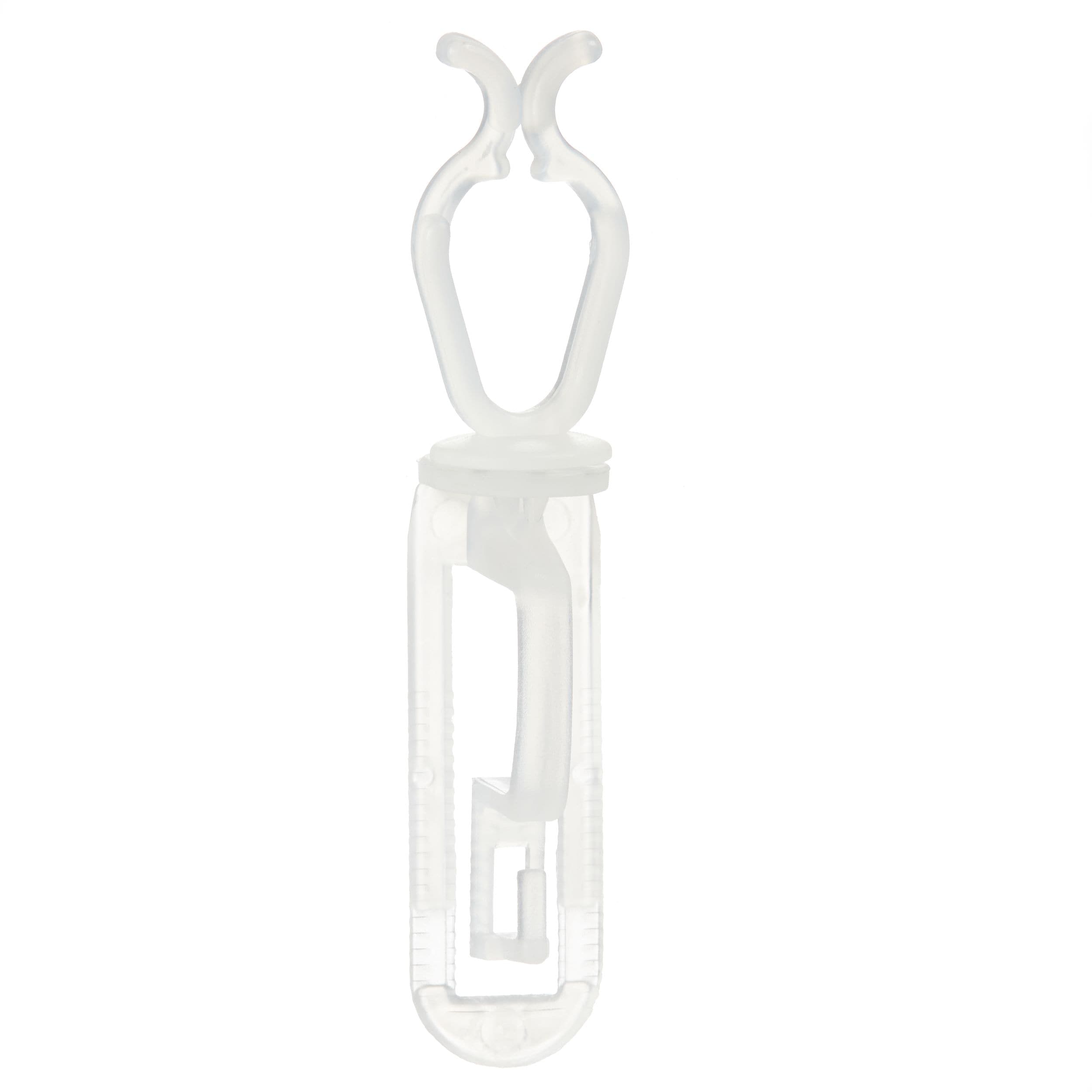 NOMA 50 Swivel Clips for Christmas String Lights, White