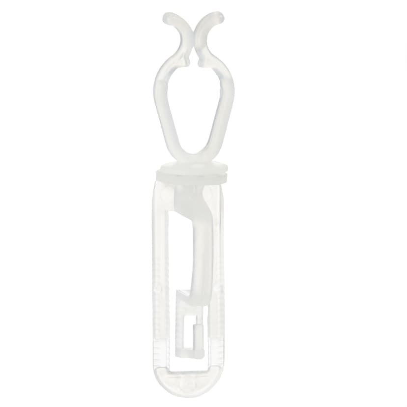 NOMA 50 Swivel Clips for Christmas String Lights, White