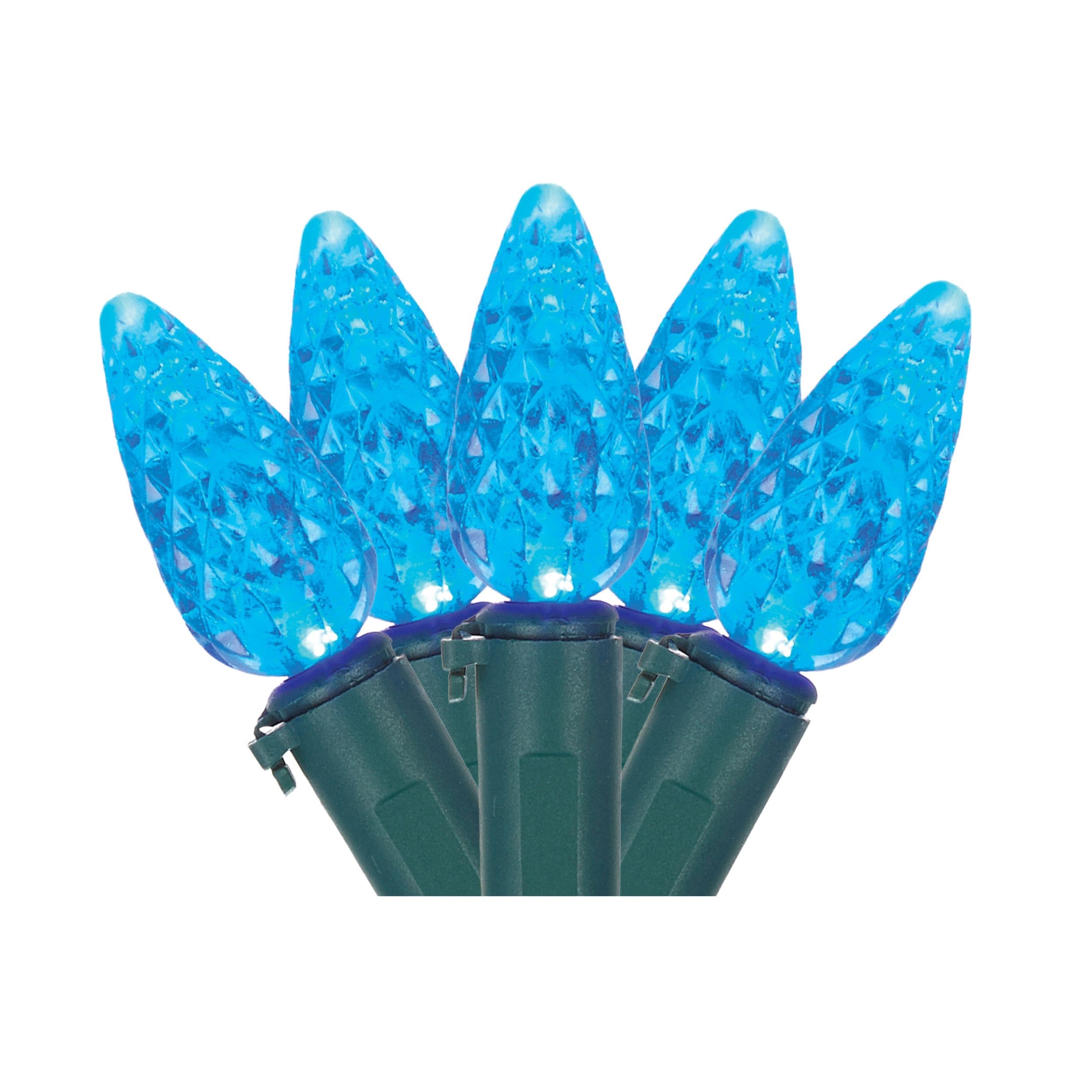 NOMA WinterGuard Outdoor C6 LED, Blue, 7.2m, 70-pc