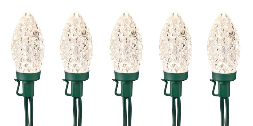 For Living Outdoor C7 LED, Warm White, 50-pc