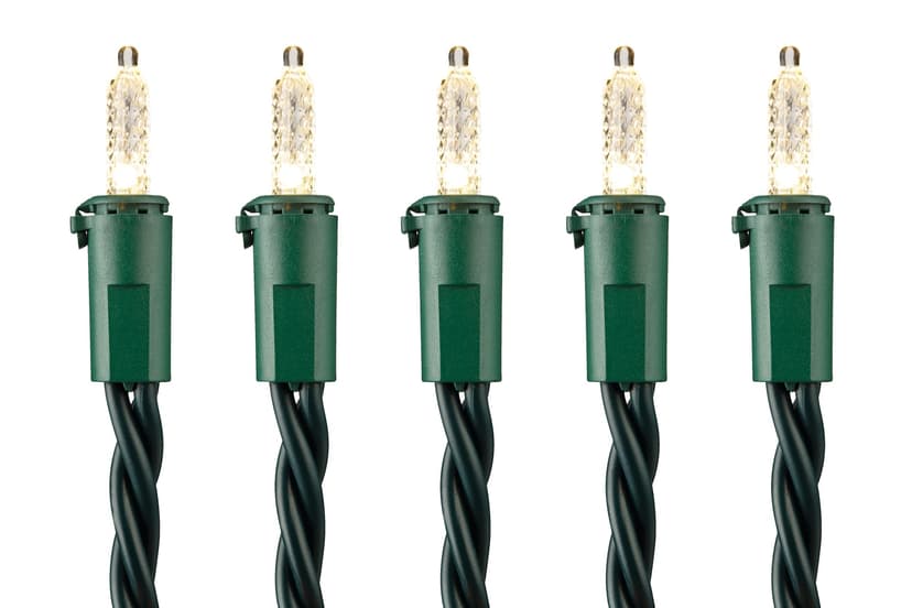 For Living Indoor 50 Mini Incandescent Christmas Lights, 11-ft, Clear