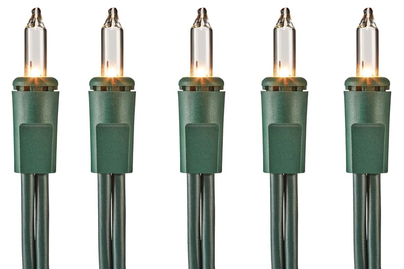 For Living Outdoor 400 Mini Incandescent Christmas Lights, Clear
