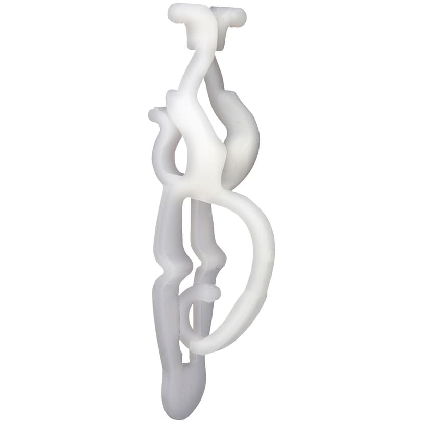 NOMA 100 Universal Clips for Christmas Lights, White