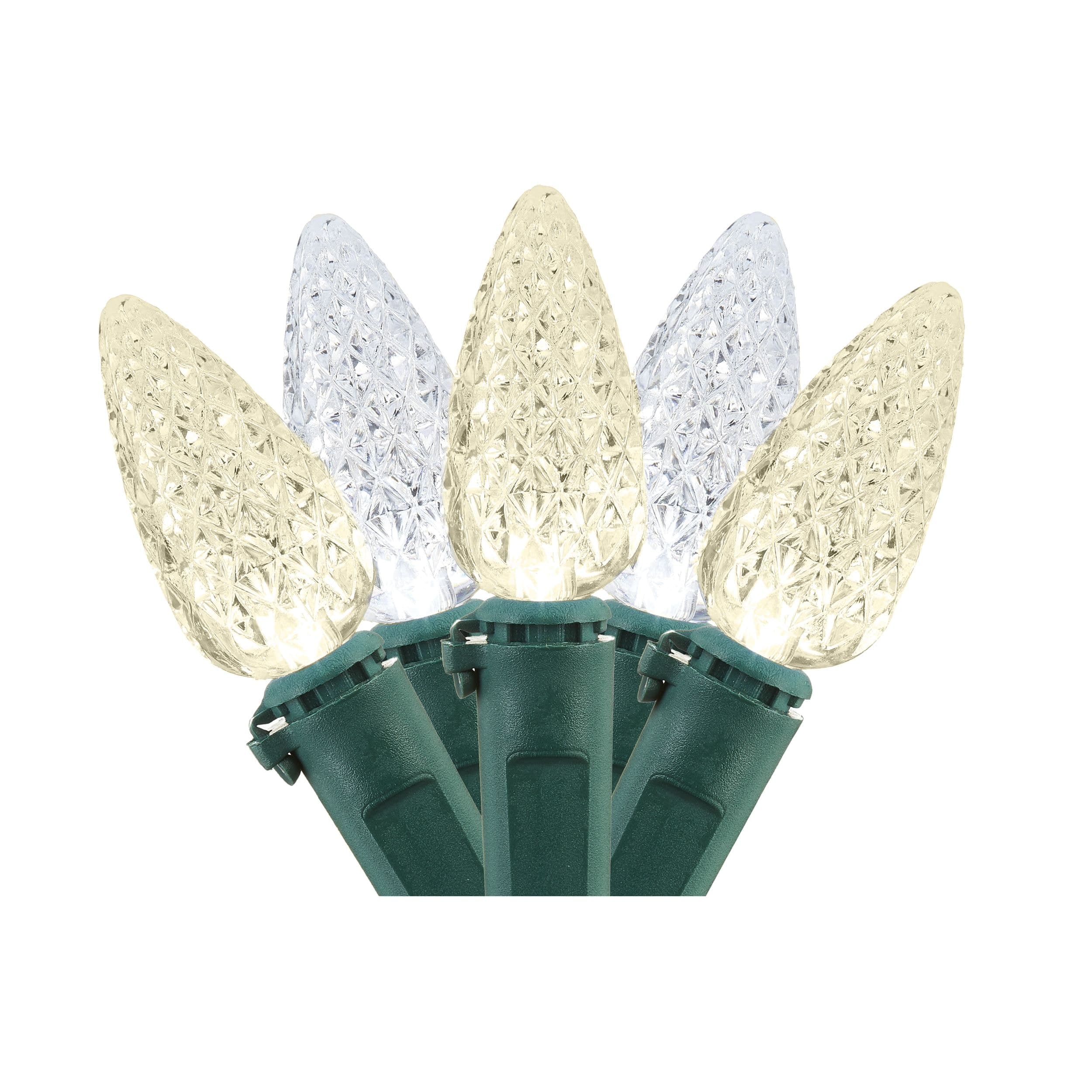 NOMA WinterGuard Outdoor C6 LED, Warm White/Pure White, 7.2m, 70-pc
