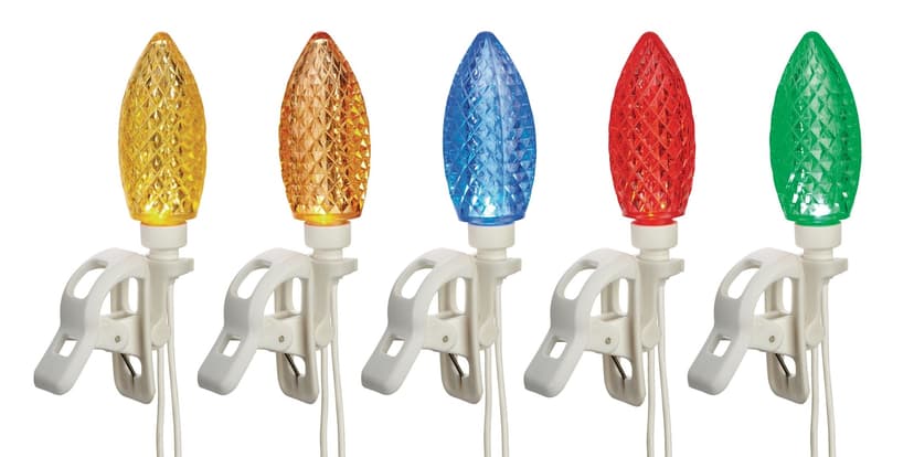 NOMA Quick-Clip 25 C9 LED Lights, Multicolour