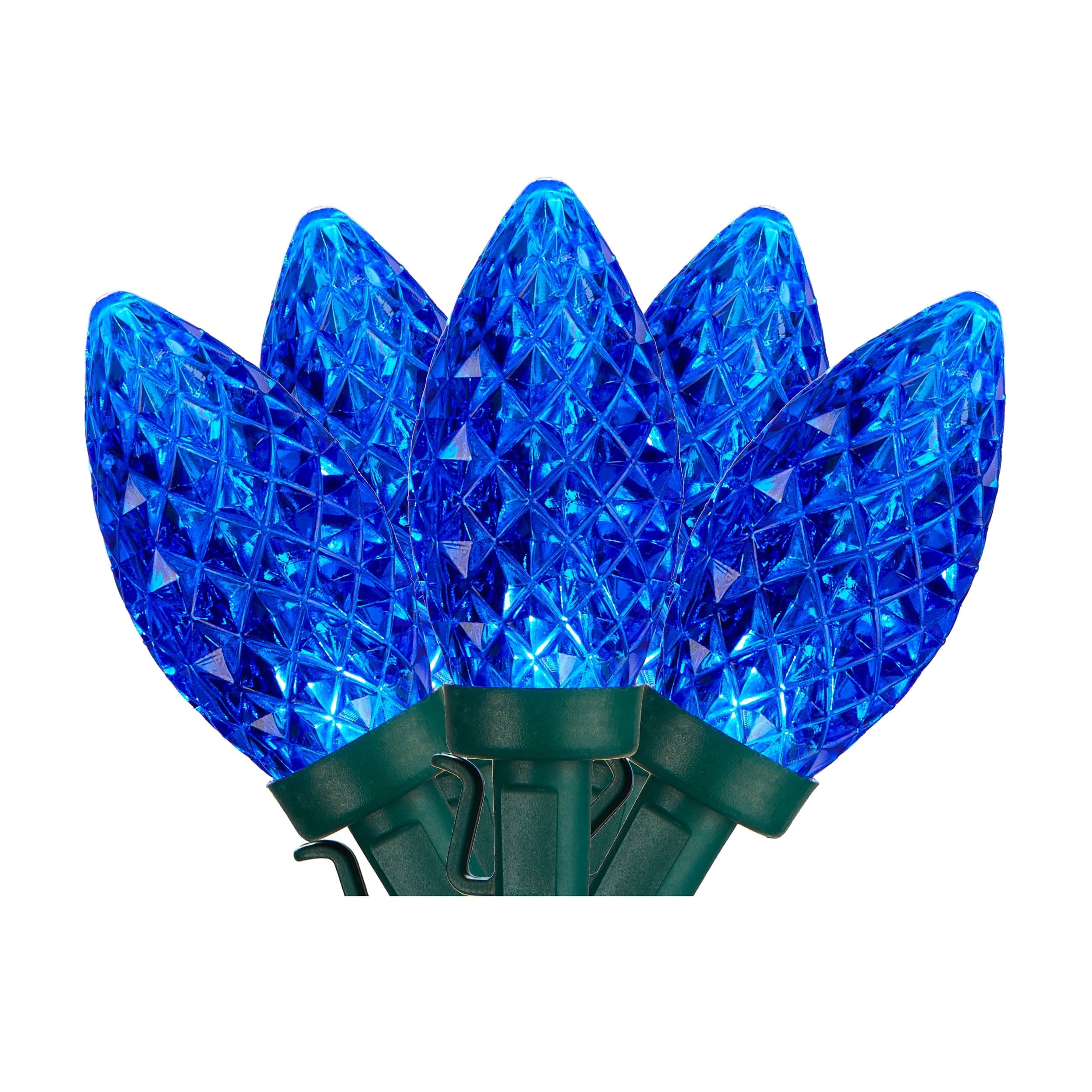 NOMA WinterGuard Outdoor C9 LED, Blue, 5.1-m, 25-pc