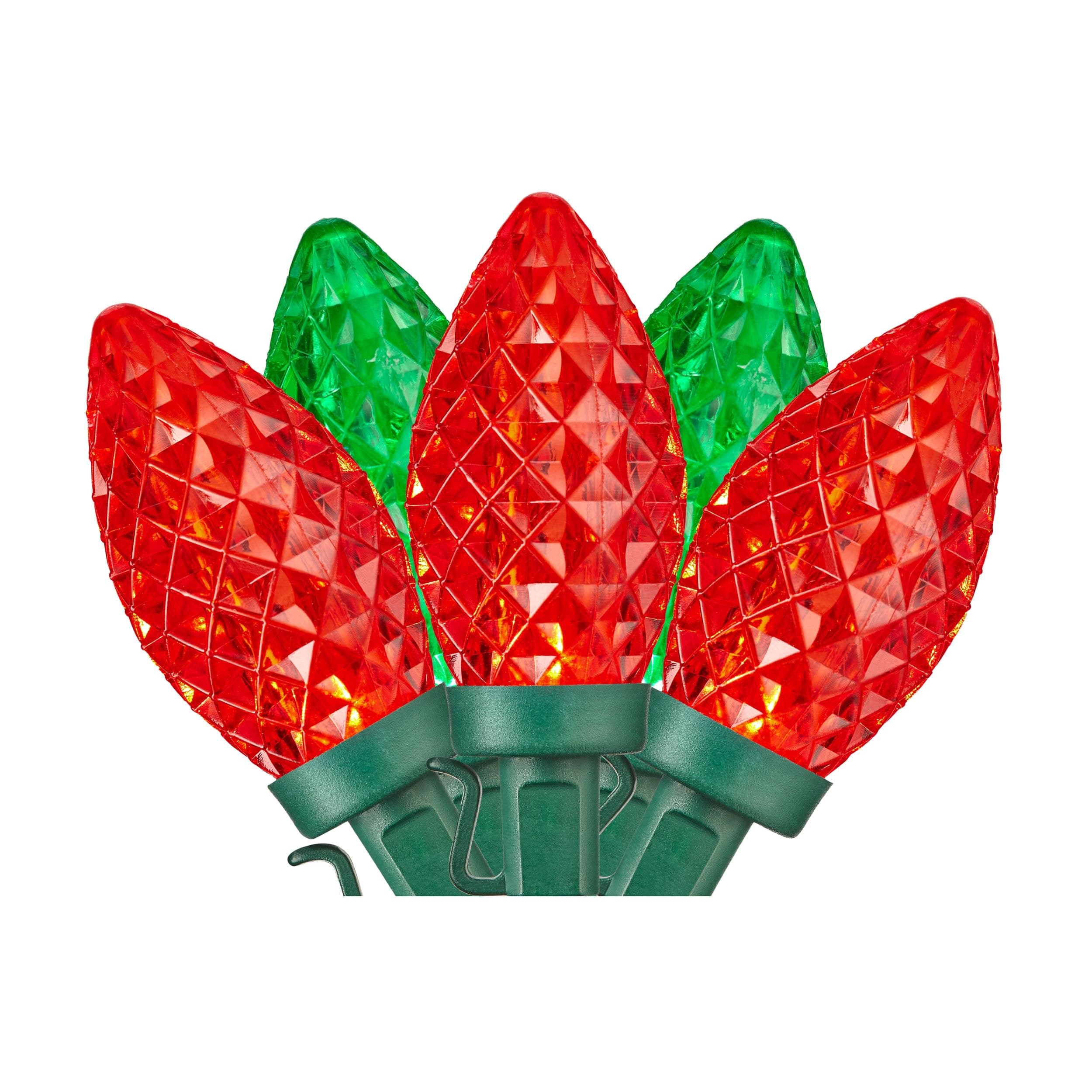 Noma WinterGuard Outdoor C9 LED, Red/Green, 4.9-m, 24-pc