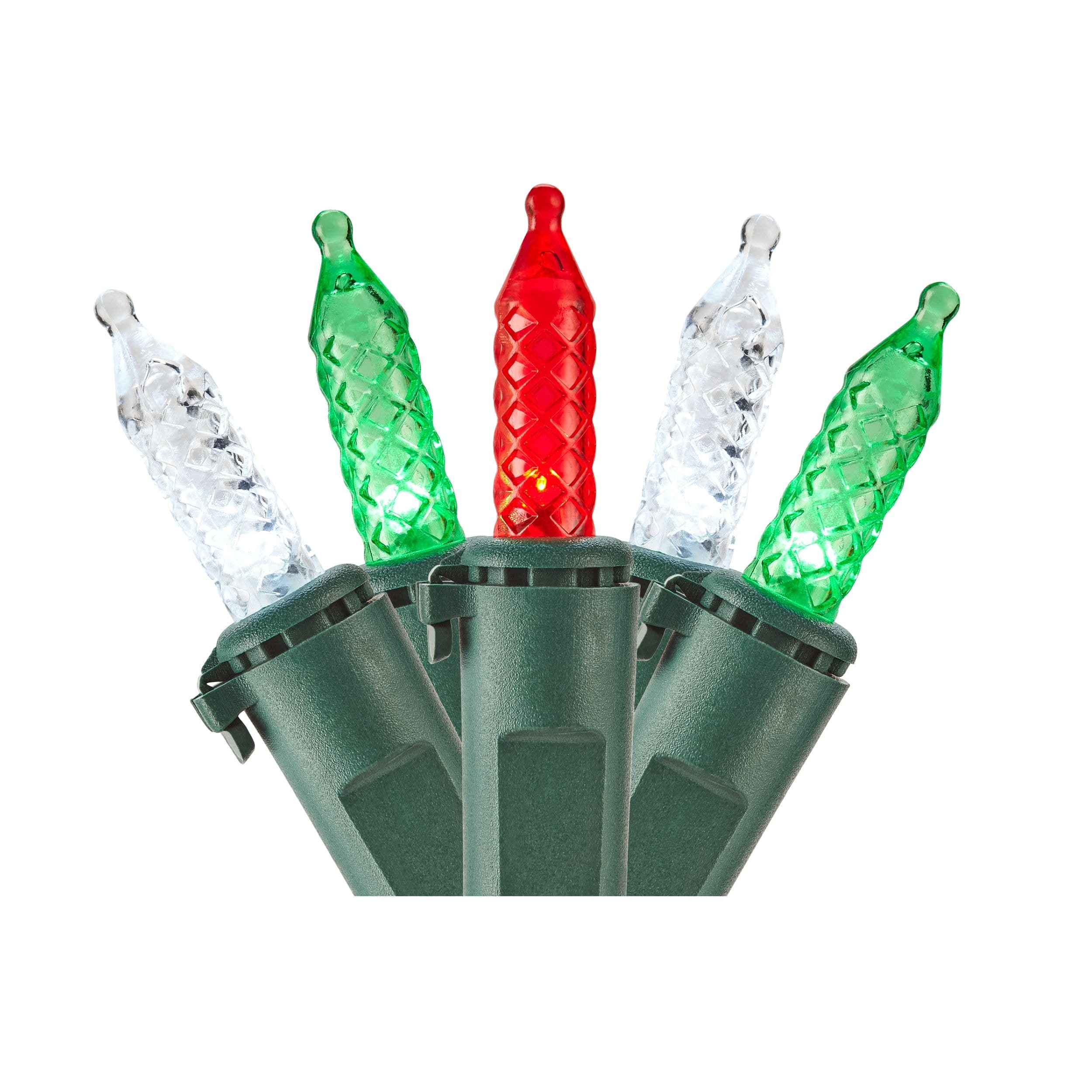 NOMA WinterGuard Outdoor Mini LED, Red/Green/White, 7.2-m, 70-pc