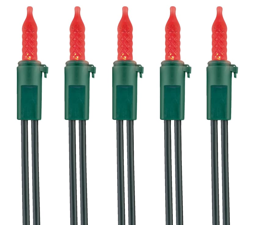 NOMA WinterGuard Outdoor Mini LED, Red, 7.2-m, 70-pc