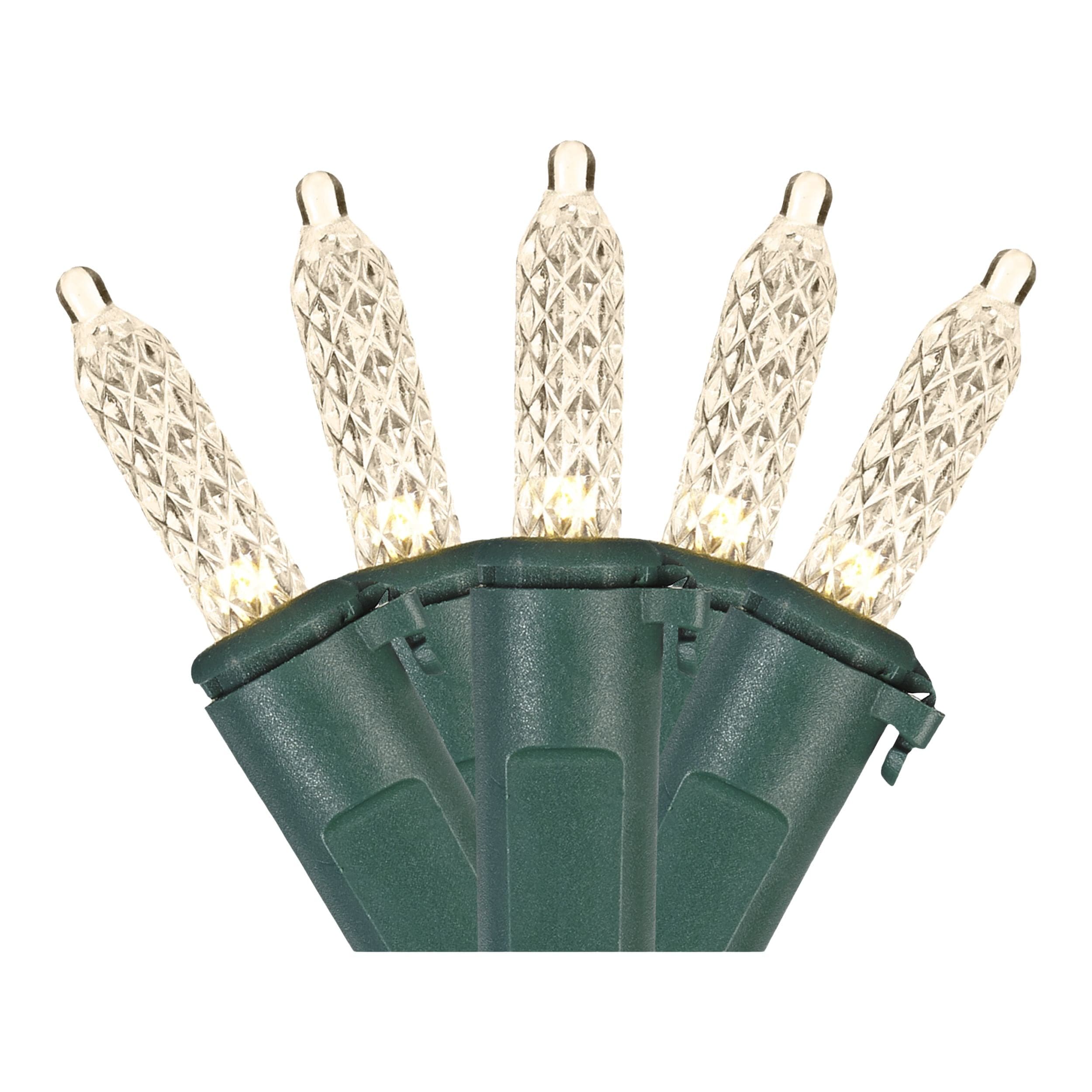 NOMA Advanced EverTough 70 Mini LED Christmas Lights, 23-ft 8-in, Warm White